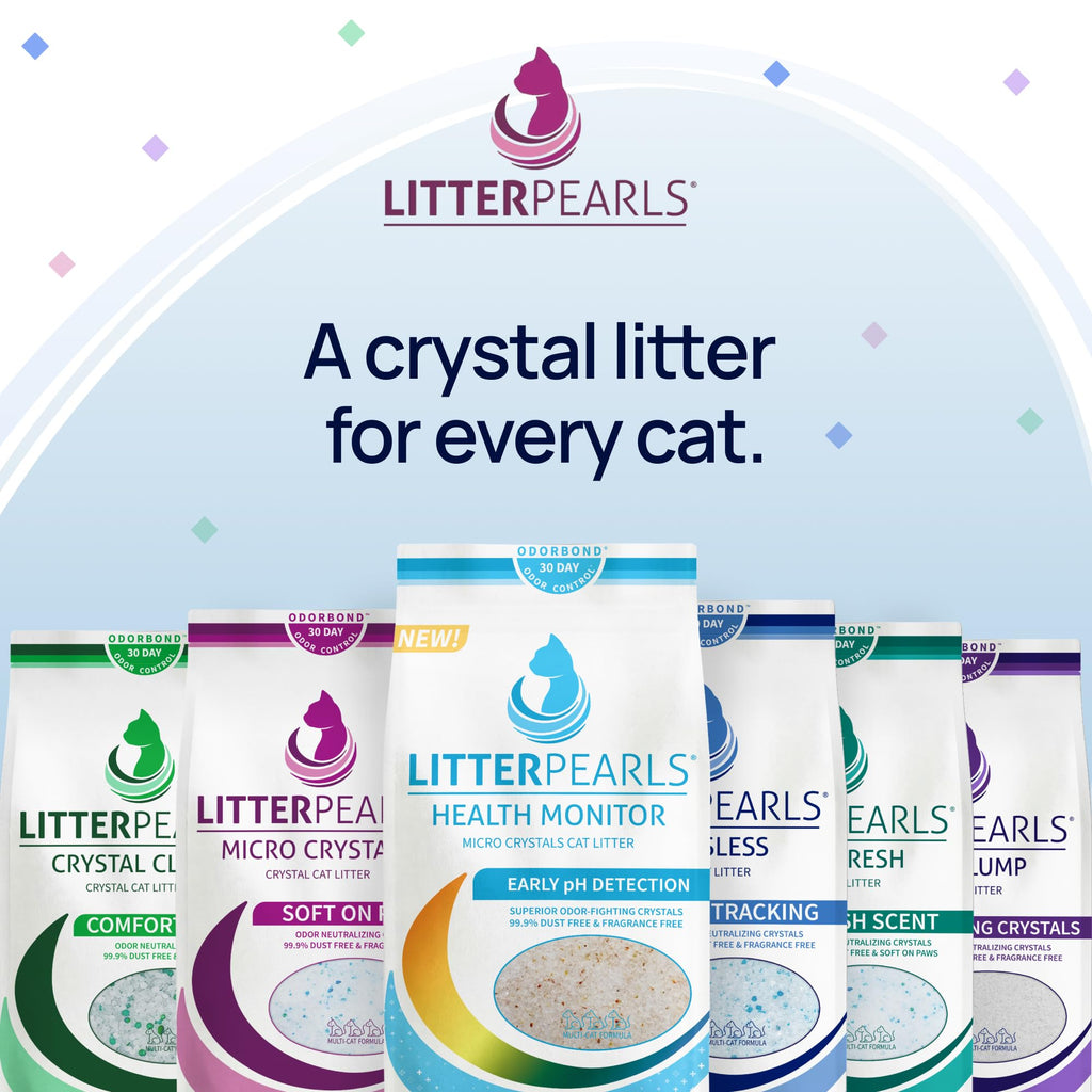 Unscented Non-Clumping Crystal Cat Litter, 7 lb Y3816