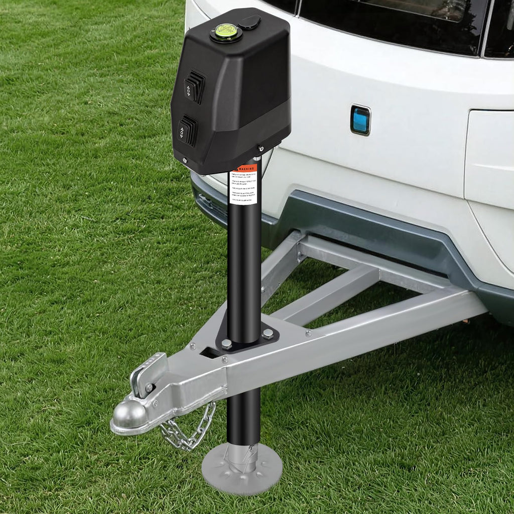 Waterproof Electric Trailer Jack with Built-in Spirit Level I6933