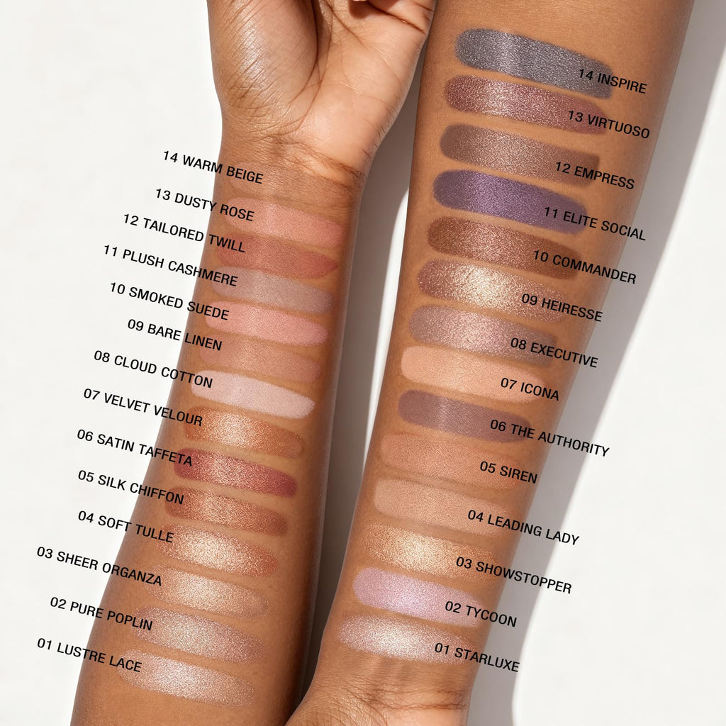 Baked Eyeshadow Palette, Matte & Shimmer N3674