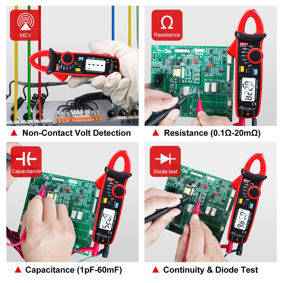 Mini Digital Clamp Meter & Phillips Screwdriver Q405