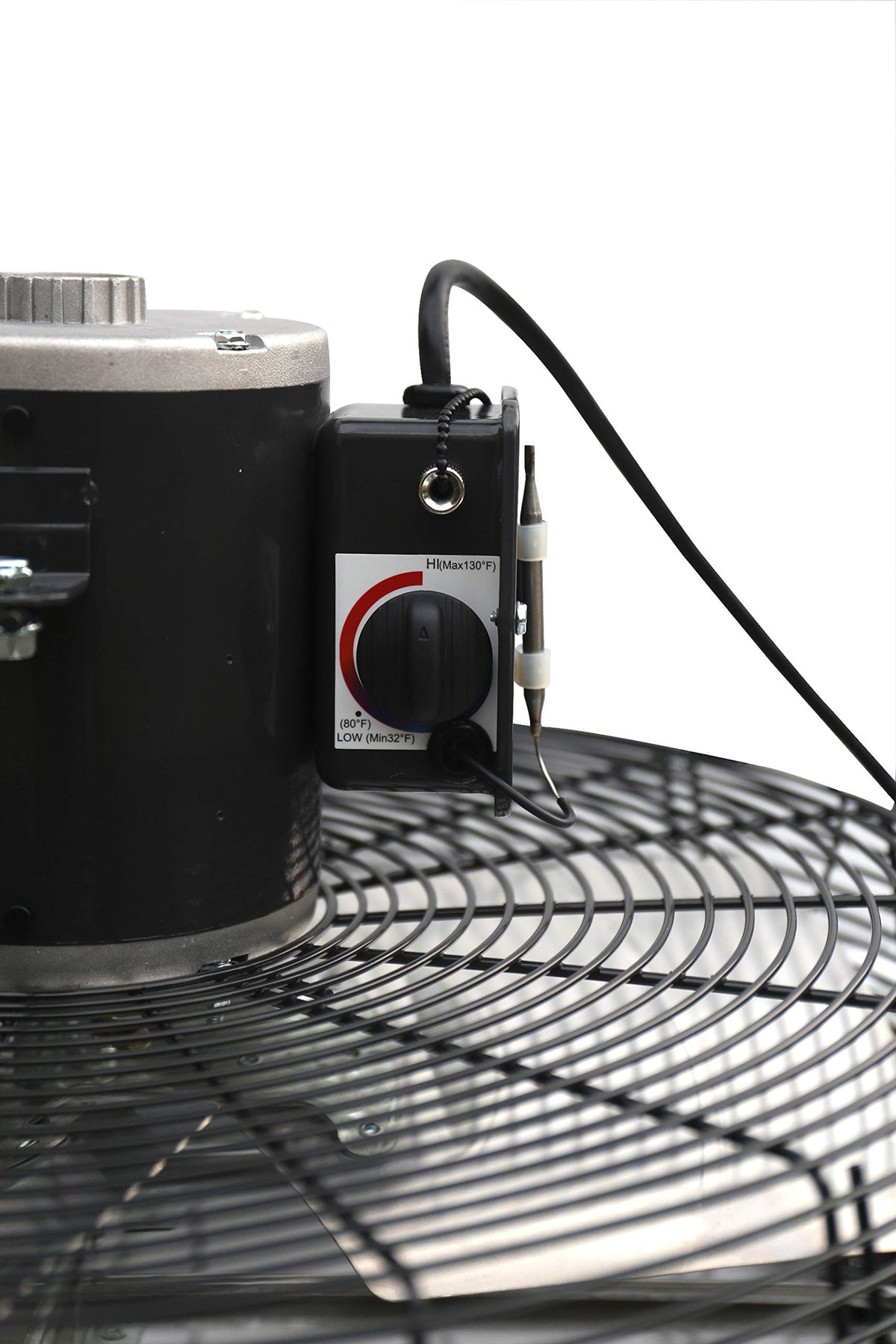 20 inch Shutter Exhaust Ventilation Fan with 3 Speed Thermostat D971