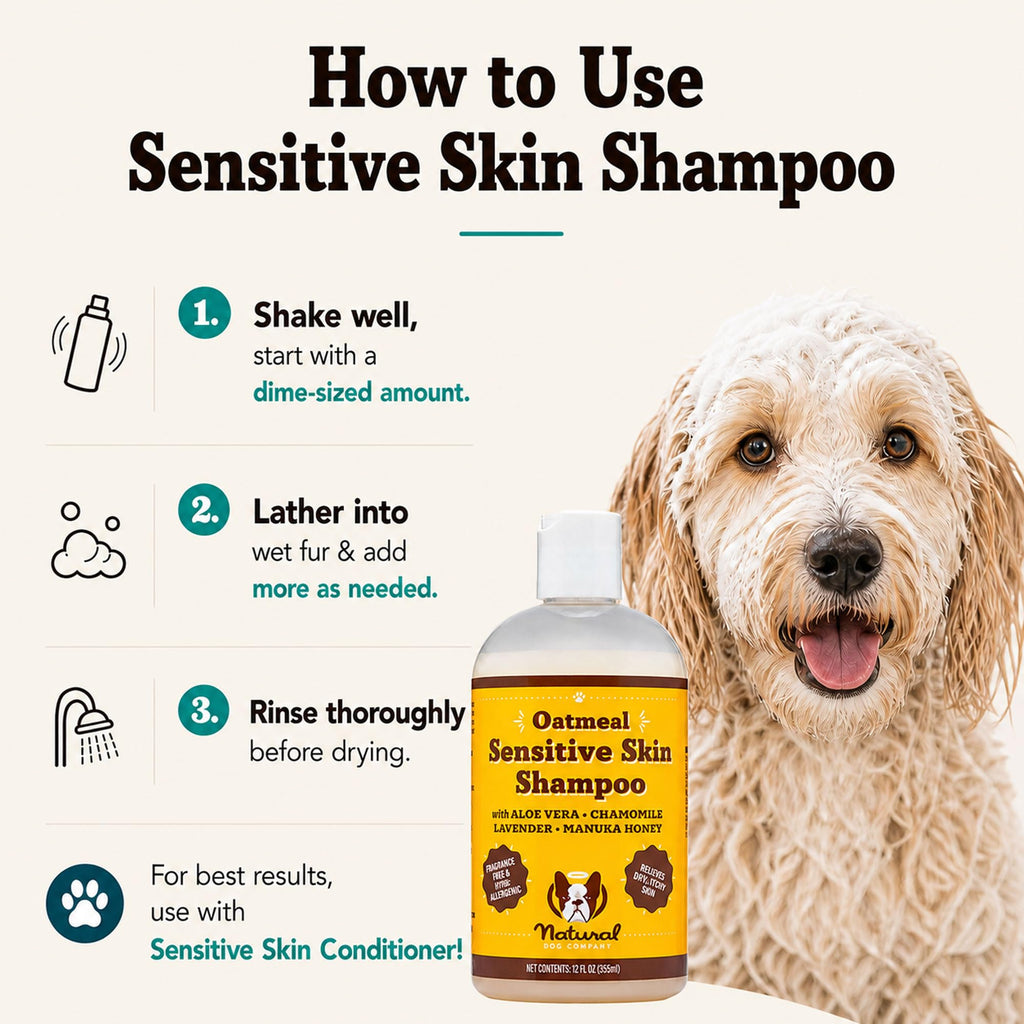 Sensitive Skin Dog Shampoo 12 oz G381661
