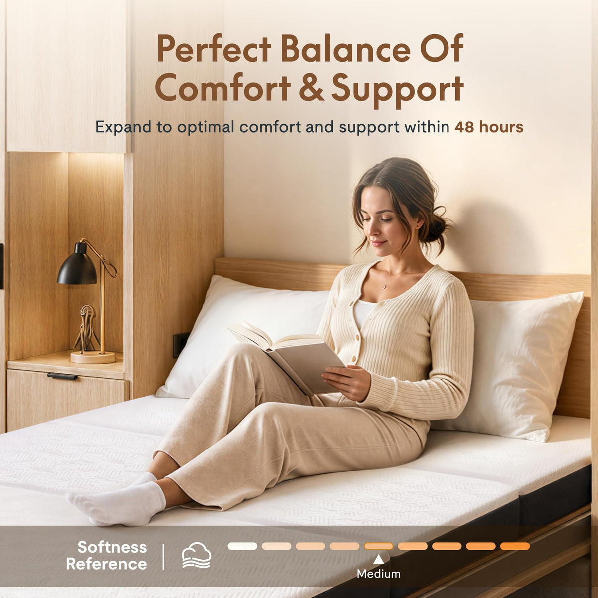6" Full Tri-Fold Mattress I4381
