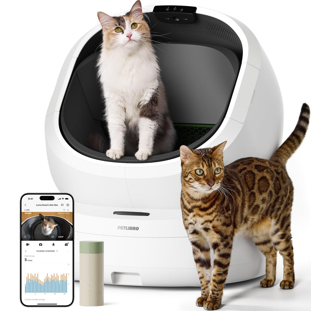 Automatic Self Cleaning Litter Box with AI Camera K54032
