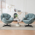 Green Swivel Accent Chair Set of 2 O757921