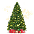 8ft Prelit Artificial Christmas Tree with 430 Warm White LED Lights D117