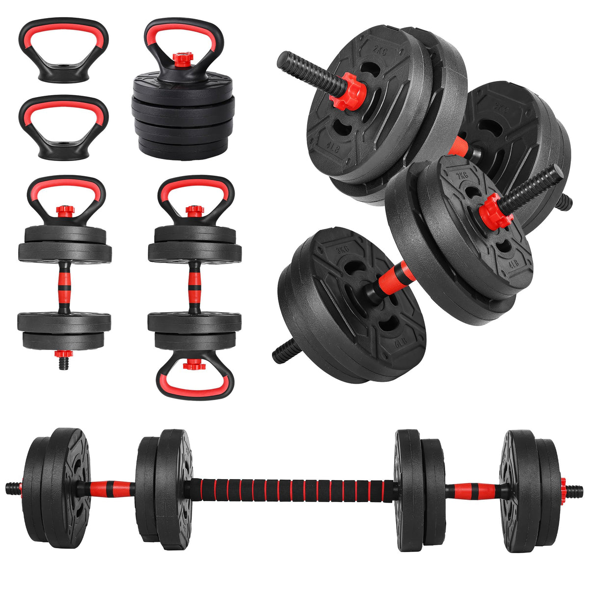 Adjustable Dumbbell Set with Connector B53001