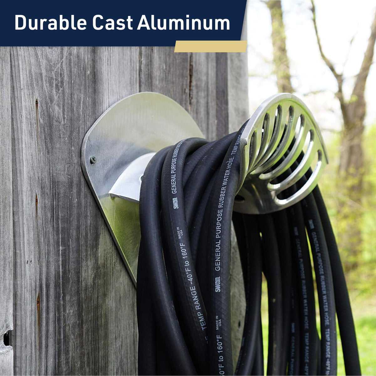 Garden Water Hose Holder for 200ft 1/2" Hosing I7449
