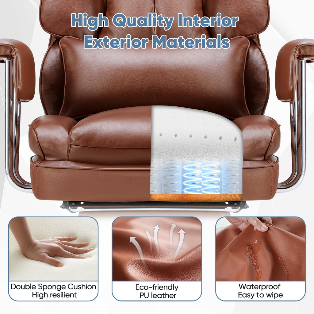 Ergonomic PU Leather Office Chair Q757