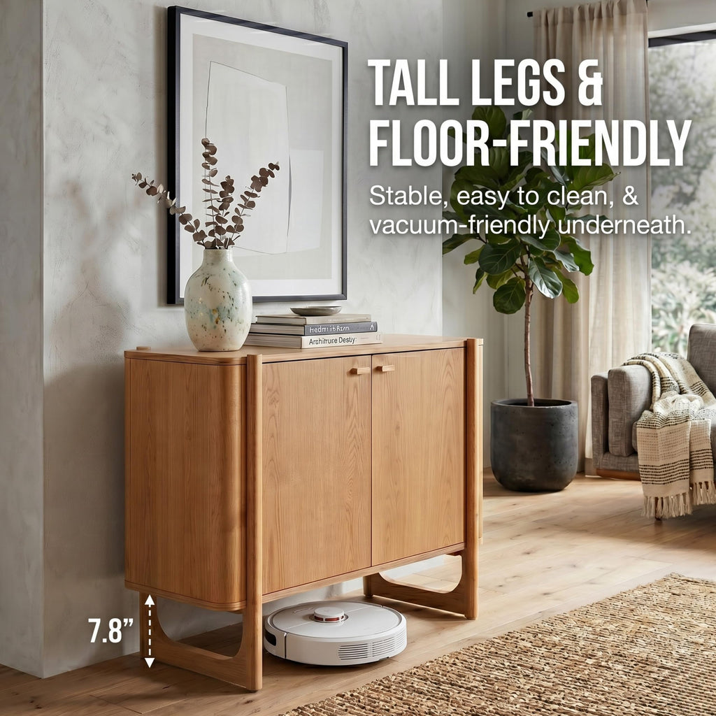Solid Wood Accent Cabinet & Media Console C9481