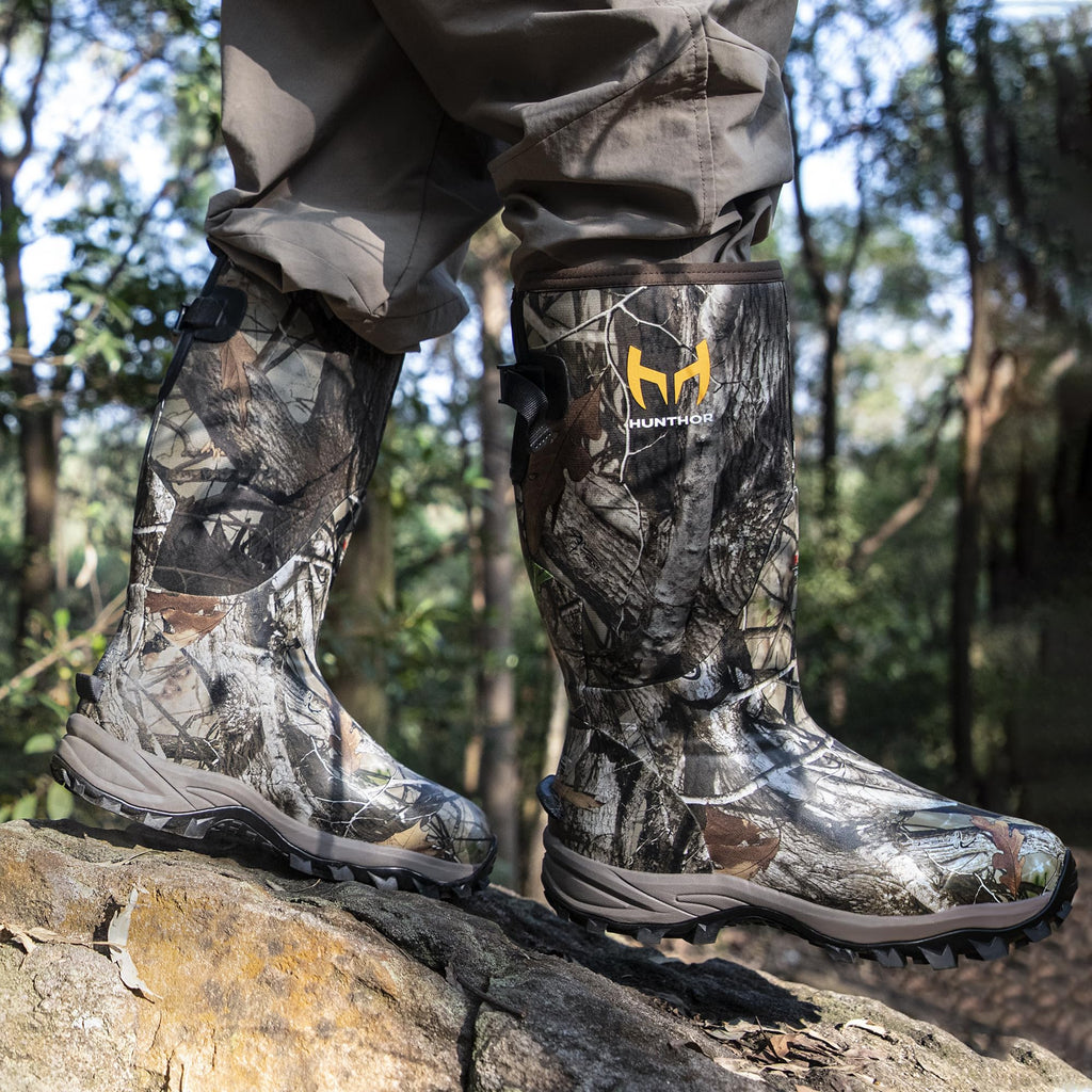 Waterproof Insulated Rubber Hunting Boots E39688