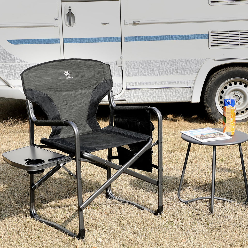 Lightweight Aluminum Director Camping Chair Q42703
